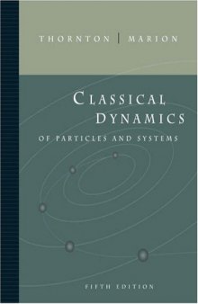 Classical Dynamics of Particles and Systems - Instructor's Solution Manual