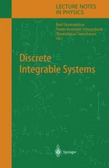 Discrete integrable systems