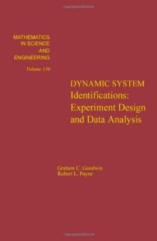 Dynamic system identification. Experiment design and data analysis