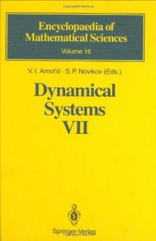 Dynamical Systems VII: Integrable Systems, Nonholonomic Dynamical Systems