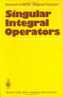 Singular integral operators
