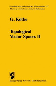 Topological Vector Spaces II