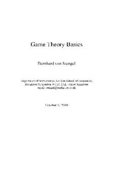 Game theory basics
