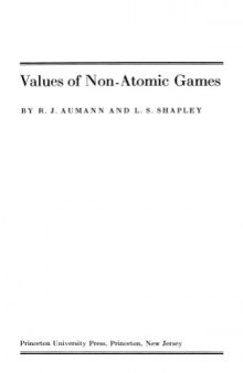 Values of non-atomic games