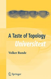 A Taste of Topology (Universitext)