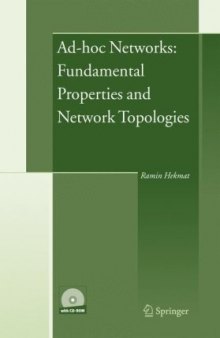 Ad-hoc Networks: Fundamental Properties and Network Topologies