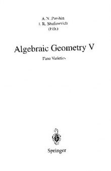 Algebraic Geometry 5