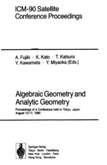 Algebraic Geometry and Analysis Geometry
