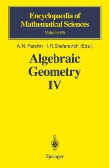 Algebraic geometry IV (Enc.Math.55, Springer 1994)
