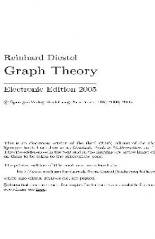 Diestel Graph Theory