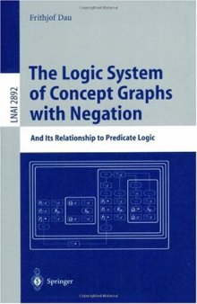 The Logic System of Concept Graphs with Negation: And Its Relationship to Predicate Logic