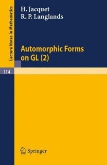 Automorphic Forms on GL(2)