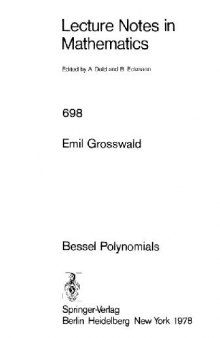 Bessel Polynomials