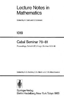 Cabal Seminar 79 81