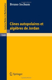 Cones Autopolaires et Algebres de Jordan