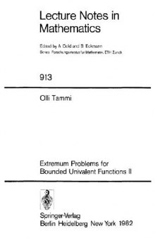 Extremum Problems for Bounded Univalent Functions II