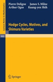 Hodge Cycles Motives and Shimura Varieties