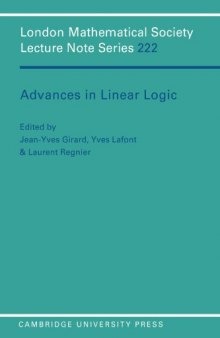 Advances in linear logic
