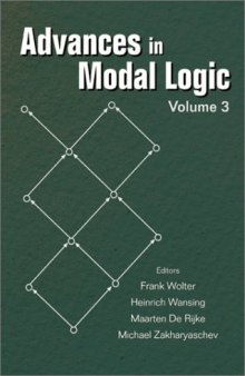 Advances in modal logic