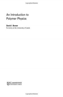 An Introduction to Polymer Physics