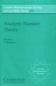 Analytic number theory