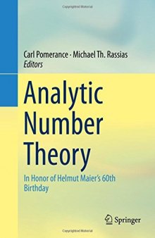 Analytic Number Theory: In Honor of Helmut Maier's 60th Birthday