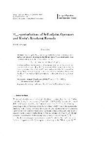 H-n-perturbations of Self-adjoint Operators and Kreins Resolvent Formula