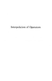 Interpolation of Operators