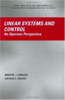 Linear Systems and Control: An Operator Perspective