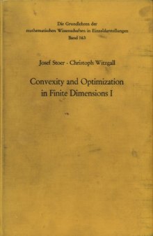 Convexity & Optimization in Finite Dimensions One