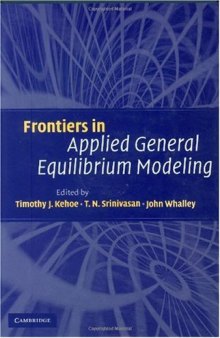 Frontiers in applied general equilibrium modeling: In honor of Herbert Scarf