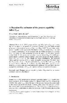 A Bayesian-like estimator of the process capability index Cpmk