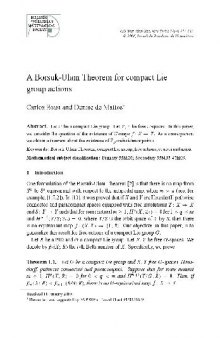 A Borsuk-Ulam Theorem for compact Lie group actions