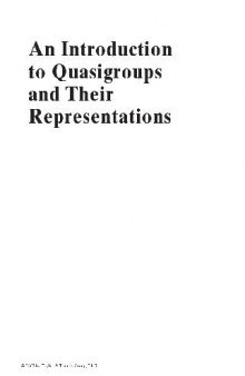 An Introduction to Quasigroups and Their Representations