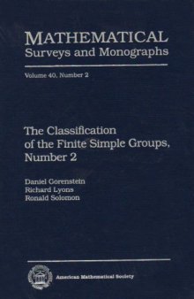 Classification of finite simple groups 2. Part I, chapter G: general group theory