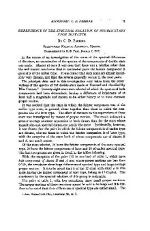 Dependence of the Spectral Relation of Double Stars Upon Distance(en)(4s)