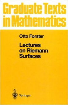 Lectures on Riemann surfaces