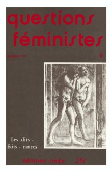 Questions féministes, n° 6, septembre 1979 issue 6
