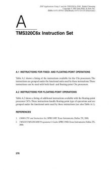 DSP Applications Using C and the TMS320C6x DSK