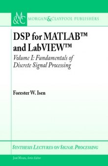 DSP for MATLAB and LabVIEW I: Fundamentals of Discrete Signal Processing