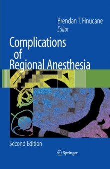 Complications of Regional Anesthesia