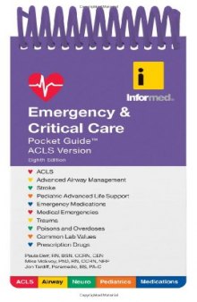Emergency  &  Critical Care Pocket Guide, ACLS version