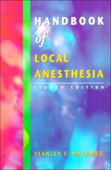 Handbook of Local Anesthesia, 4th edition