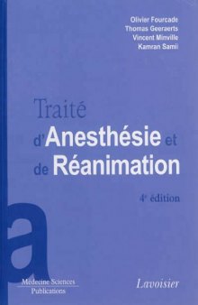Traité d’anesthésie et de réanimation
