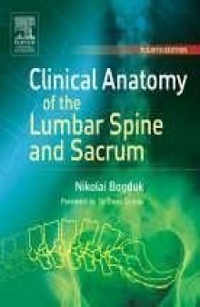 Clinical Anatomy of the Lumbar Spine and Sacrum (4th Edition)