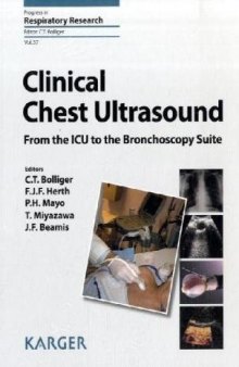 Clinical Chest Ultrasound: From the ICU to the Bronchoscopy Suite