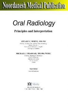 Oral Radiology. Principles & Interpretation