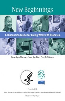 New Beginnings: A Discussion Guide for Living Well with Diabetes