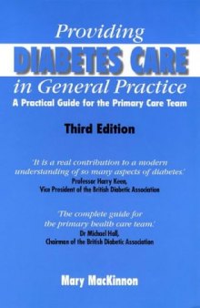 Providing Diabetes Care in General Practice
