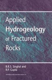 Applied Hydrogeology of Fractured Rocks